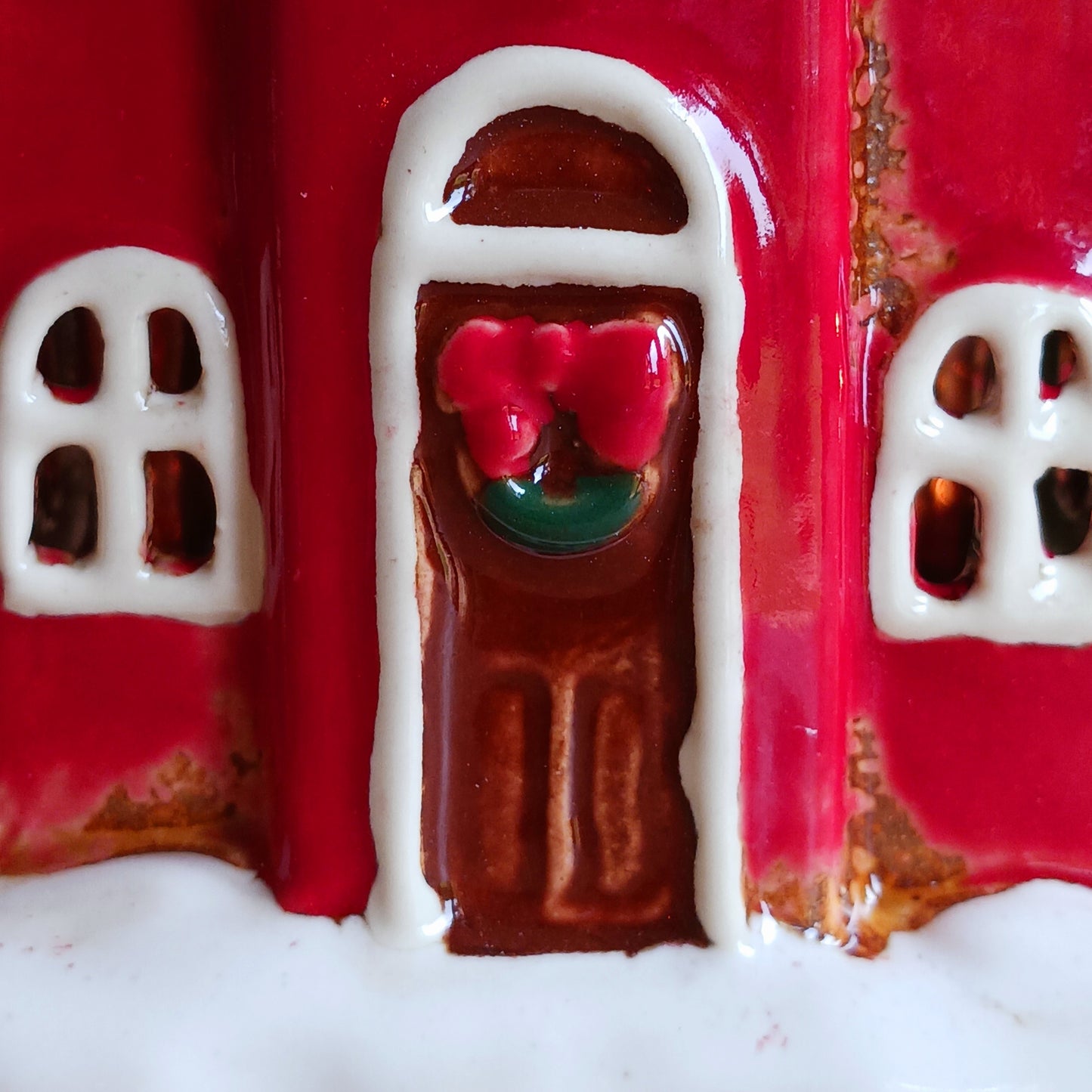 Handcrafted in the Village Pottery workshop, this charming Little Christmas Church Ceramic Tealight Holder brings traditional festive magic into your home. Made from high-quality ceramic with intricate detailing, it captures the timeless beauty of a snow-covered village church.