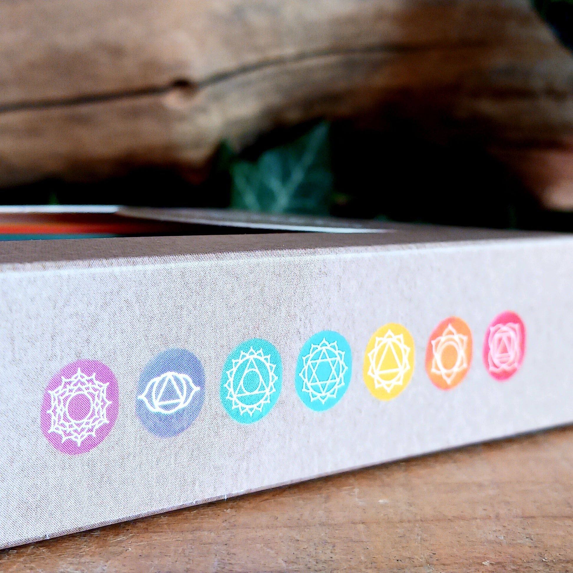 Release negative energies and restore balance with this set of 14 energy candles, each designed to align your chakras during meditation, yoga, or spiritual practice. 