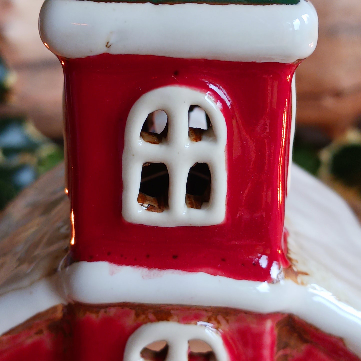 Handcrafted in the Village Pottery workshop, this charming Little Christmas Church Ceramic Tealight Holder brings traditional festive magic into your home. Made from high-quality ceramic with intricate detailing, it captures the timeless beauty of a snow-covered village church.