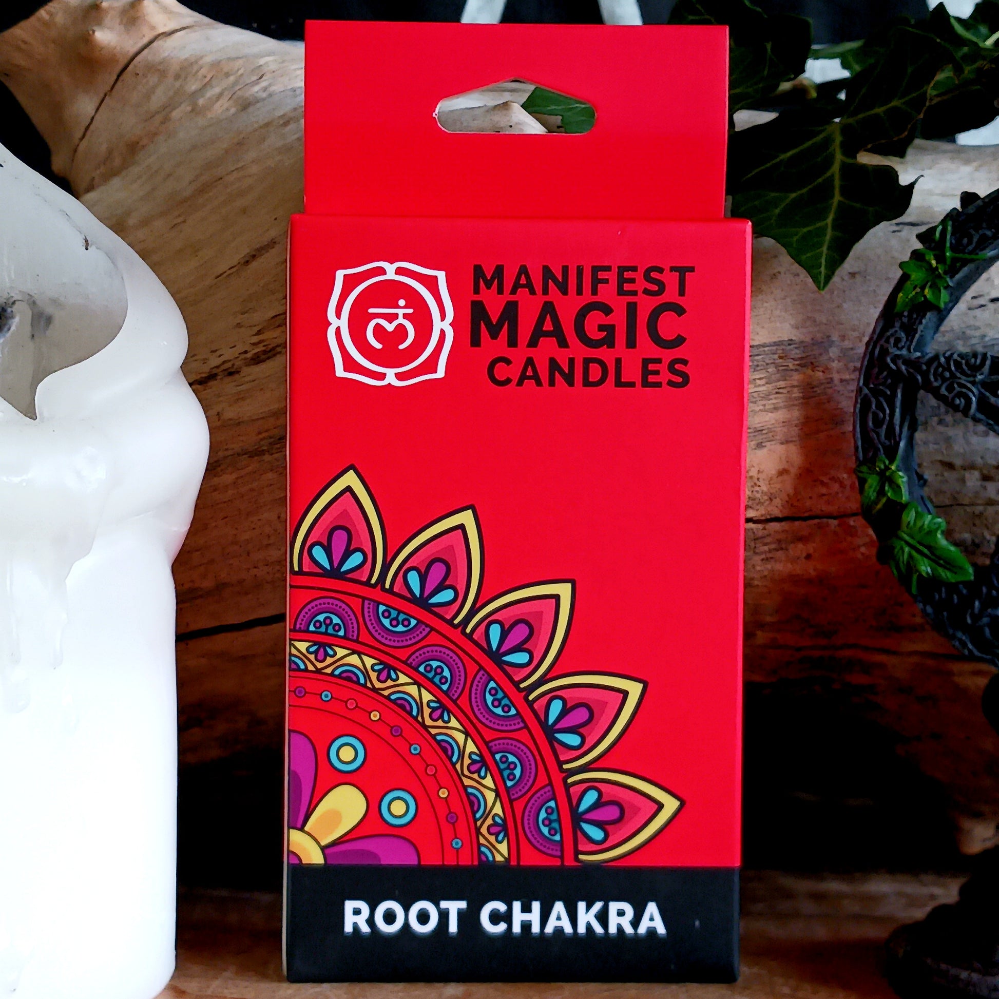 Ignite your desires and elevate your spiritual journey with our Root Chakra Candle, exquisitely crafted and infused with powerful intention. Designed to anchor you deeply in the physical realm, this candle radiates grounding energy to promote stability, balance, and security.