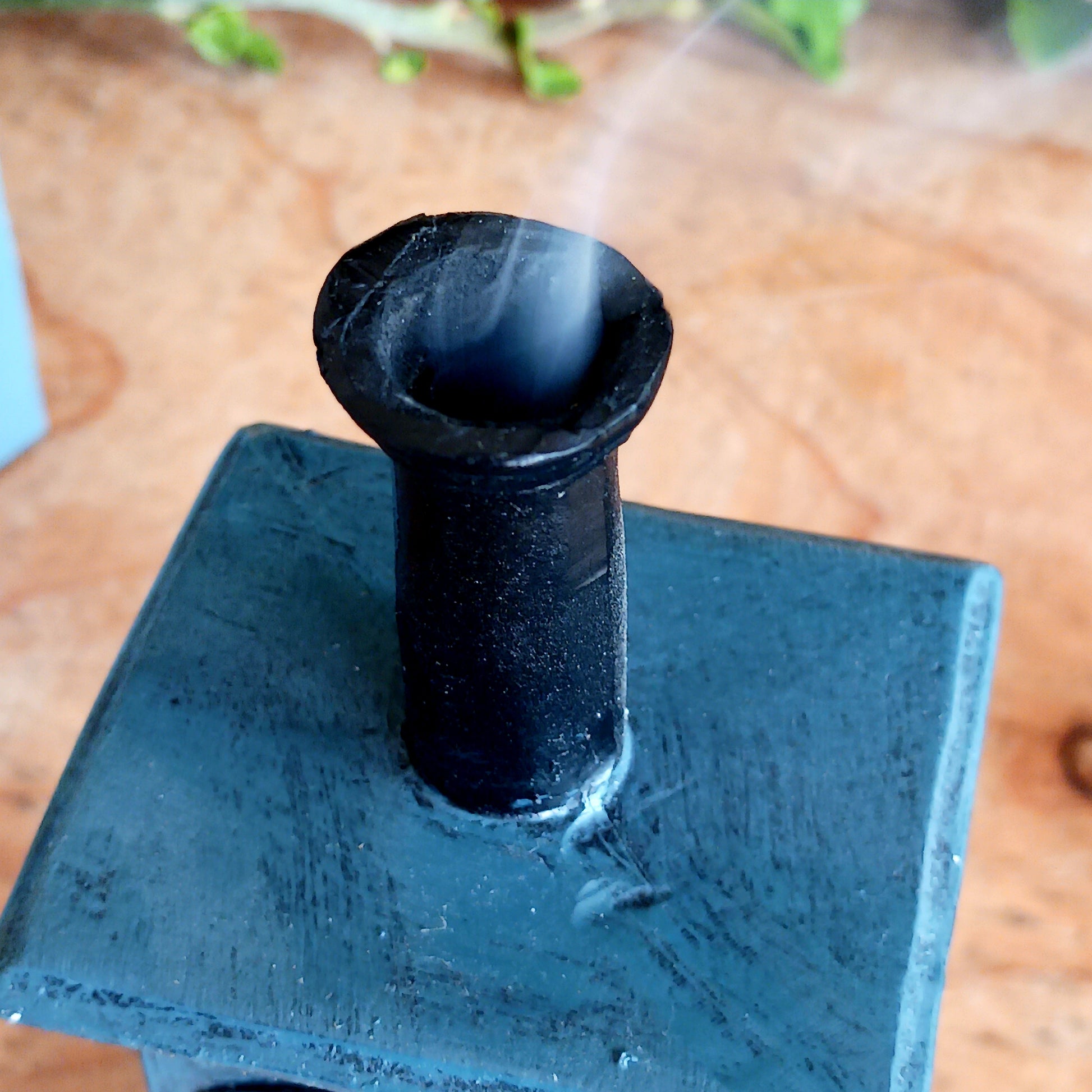 Bring warmth and rustic charm to your home with our Miniature Stove Incense Cone Burner. Designed to capture the cosy spirit of the festive season, this charming piece is as functional as it is decorative. Simply place an incense cone in the back, light it, and enjoy as the smoke curls gently through the top, creating a peaceful and inviting atmosphere. Perfect as a winter homeware accent or a thoughtful gift, this little stove will quickly become a seasonal favourite.