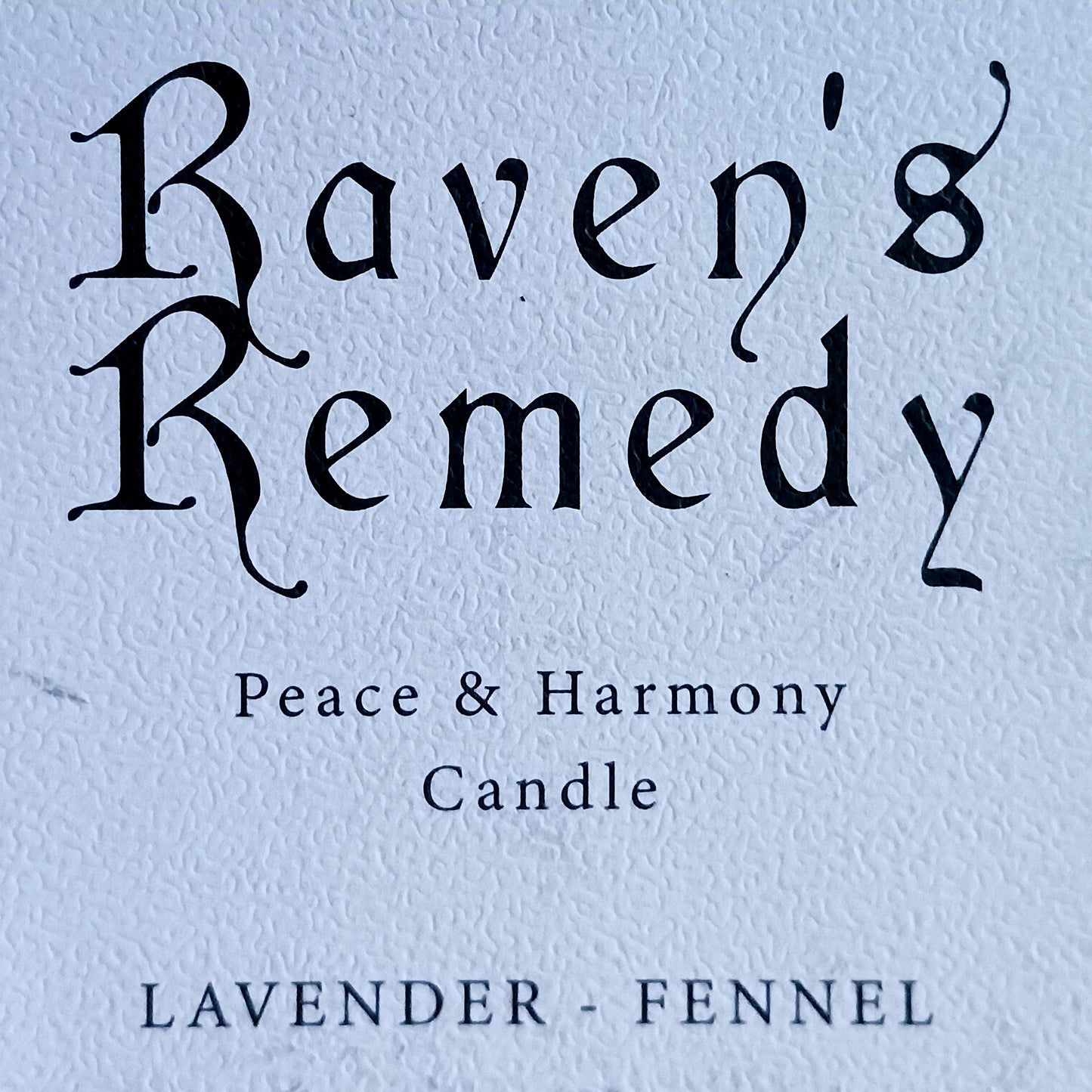 Restore balance and calm with the Ancient Witch Raven’s Remedy Candle – Peace &amp; Harmony, a powerful ritual candle created for healing, emotional clarity, and spiritual protection.