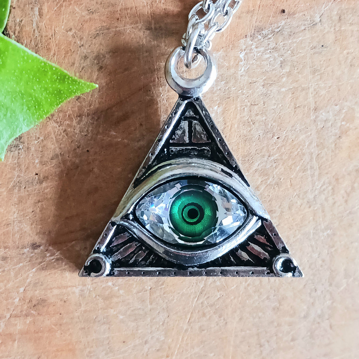 Discover the mysterious symbolism of the All-Seeing Eye Necklace by Alchemy England, a striking piece of gothic jewellery inspired by ancient symbolism, spiritual awareness and the cosmos.