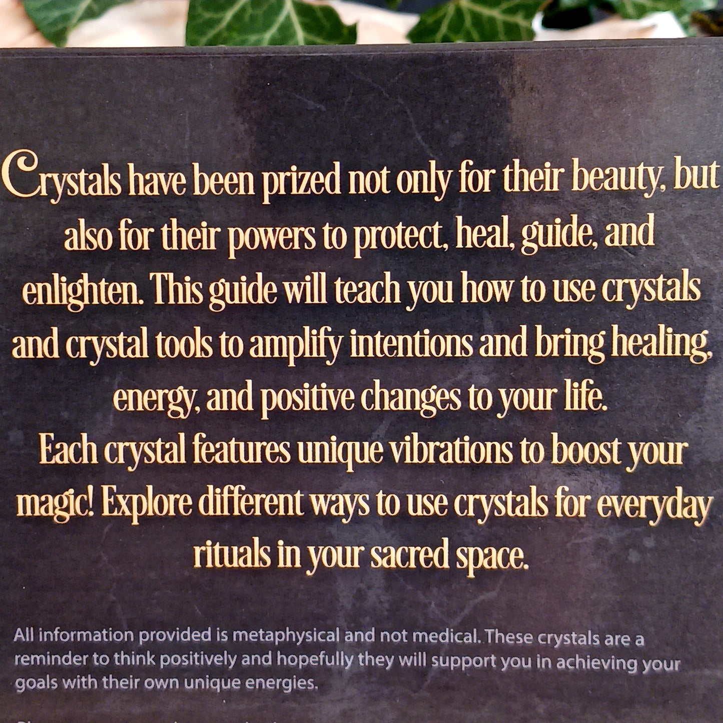 Unlock your inner magic with the Witches Guide to Crystals Gift Set, a beautifully curated kit for crystal divination and manifestation. This enchanting set includes six unique tumble stones—each with its own mystical meaning and purpose—alongside a casting chart to guide your spiritual practice.