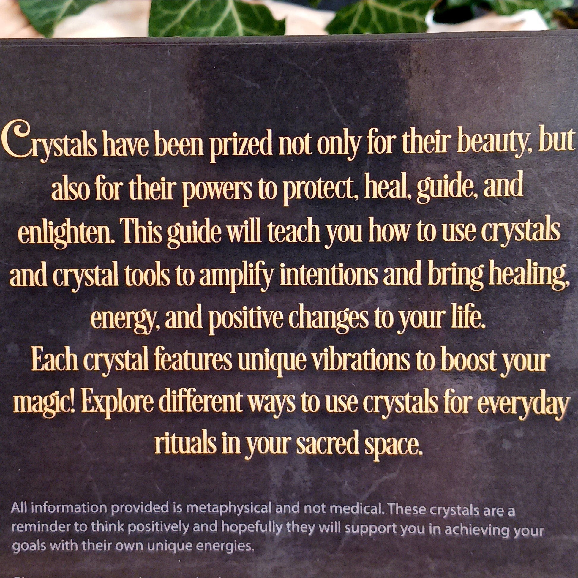 Unlock your inner magic with the Witches Guide to Crystals Gift Set, a beautifully curated kit for crystal divination and manifestation. This enchanting set includes six unique tumble stones—each with its own mystical meaning and purpose—alongside a casting chart to guide your spiritual practice.