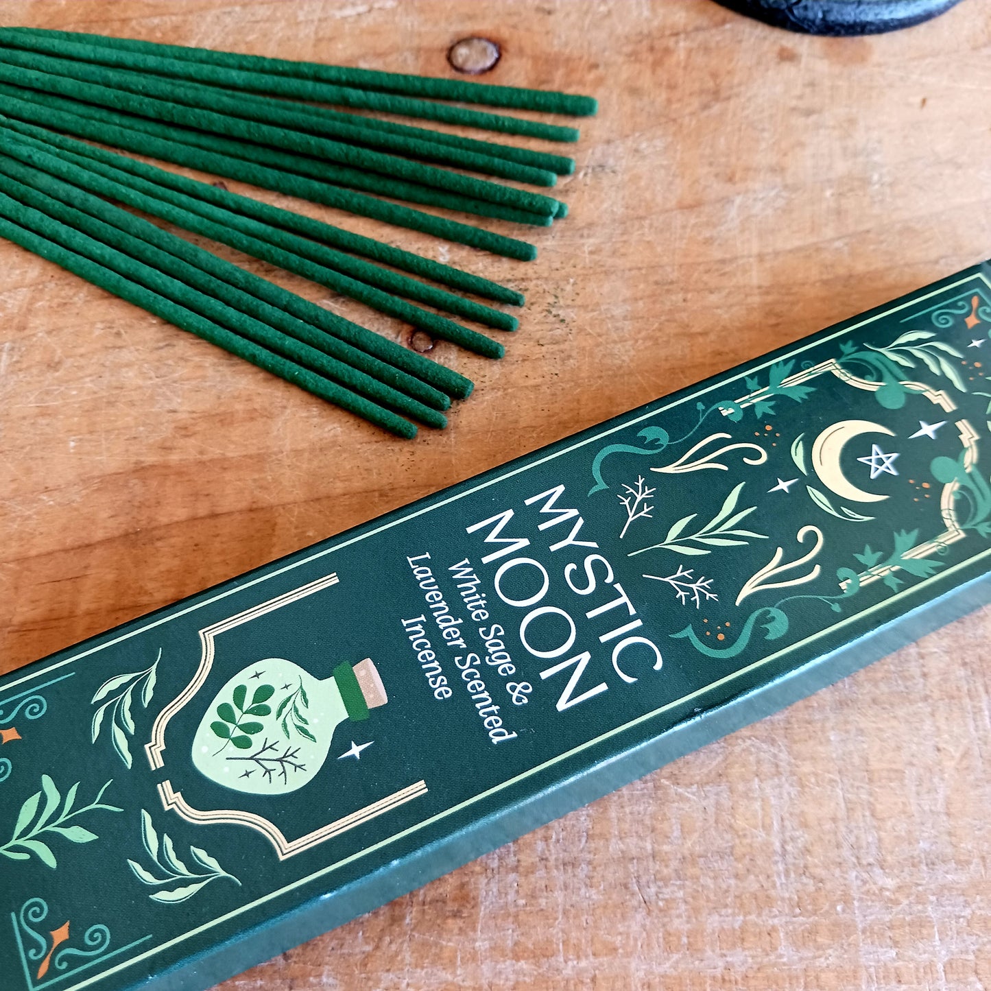 Transform your space with this beautifully curated Mystical Incense Gift Set featuring four enchanting, nature-inspired fragrances designed to elevate rituals, meditation, relaxation, and everyday ambiance. Each incense blend captures earthy botanical notes that create a calming and magical atmosphere in any room.