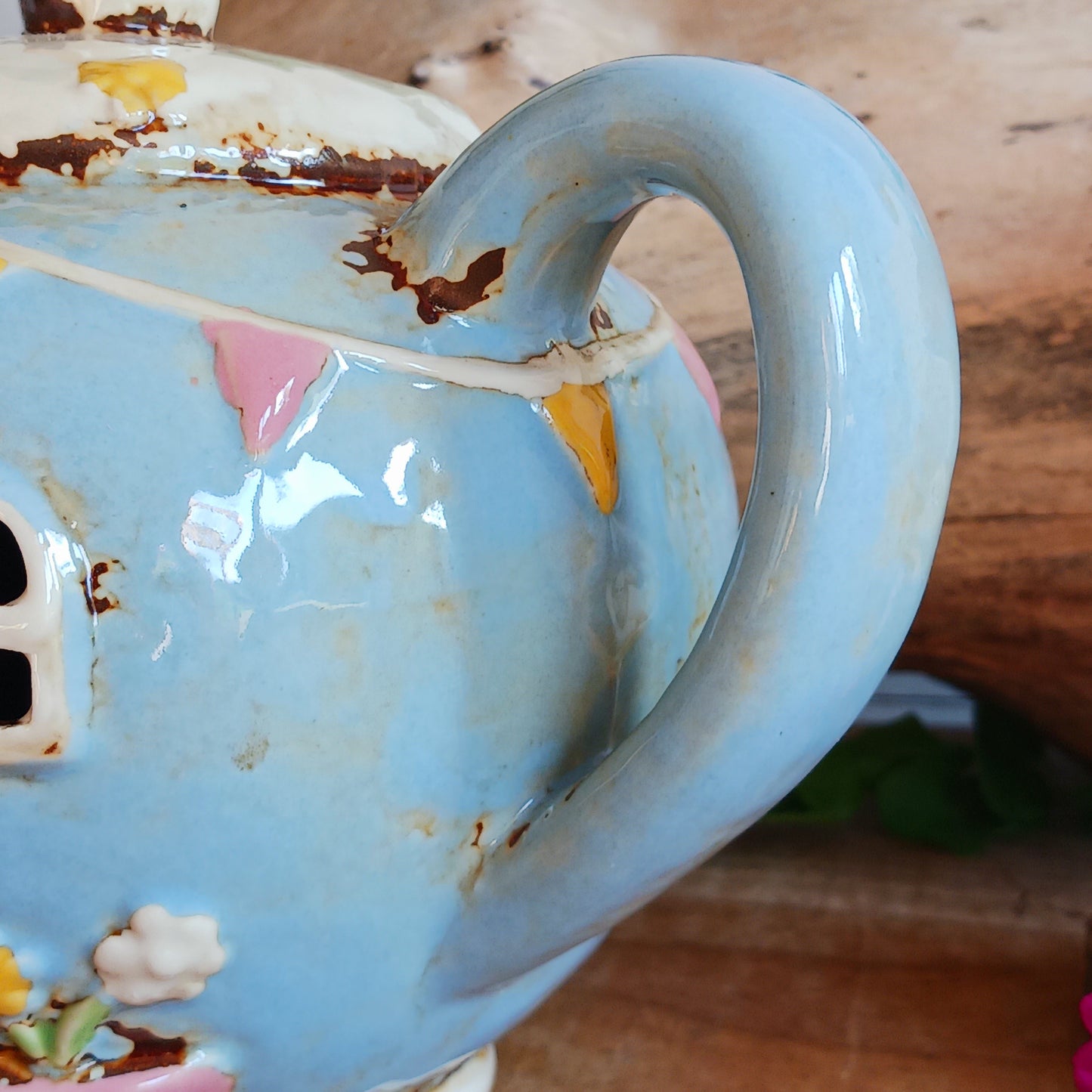 Create a warm and cosy atmosphere in your home with this charming Round Teapot Tealight Holder from the Village Pottery Collection. Crafted in a unique teapot shape, this ceramic tealight holder makes a delightful decorative piece for shelves, windowsills, or side tables. Simply place a tealight inside to enjoy a soft, glowing ambience.