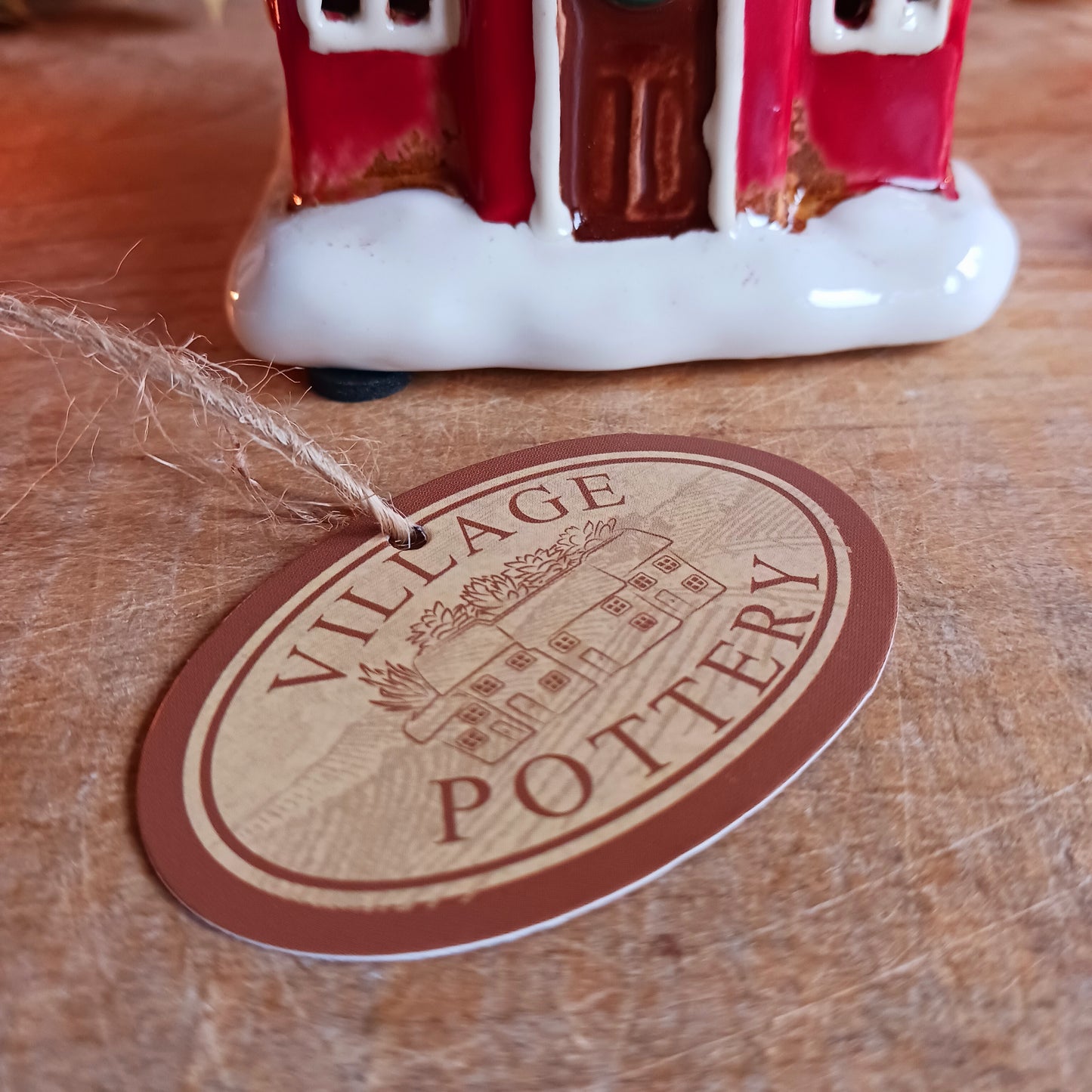 Handcrafted in the Village Pottery workshop, this charming Little Christmas Church Ceramic Tealight Holder brings traditional festive magic into your home. Made from high-quality ceramic with intricate detailing, it captures the timeless beauty of a snow-covered village church.