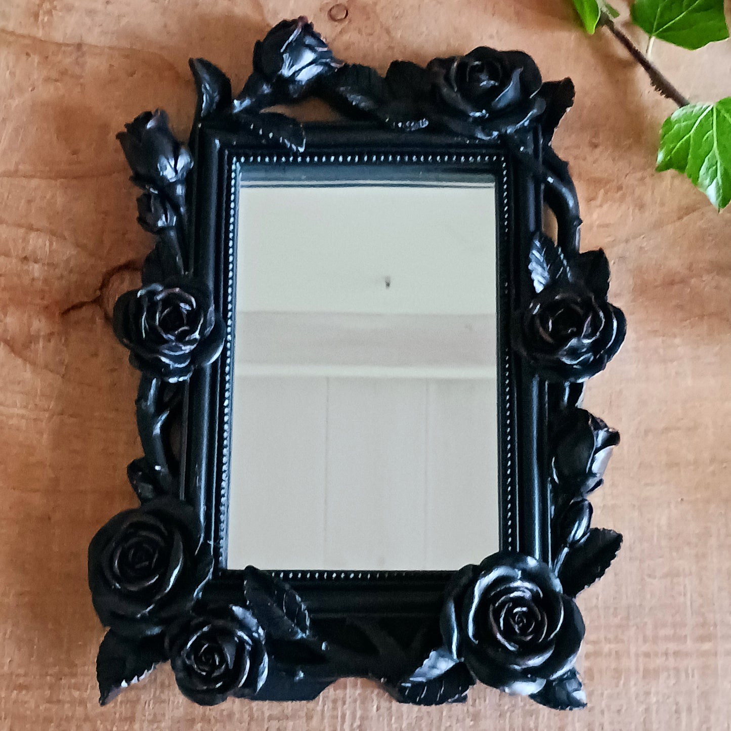 Add a touch of dark romance to your interior with the Rose &amp; Vine Decorative Mirror from the Shades of Alchemy collection. Featuring intricately entwined roses and vines, this striking mirror blends gothic elegance with timeless design.